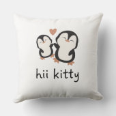 Coussin hii kitty taie d'oreiller mignonne (Verso)