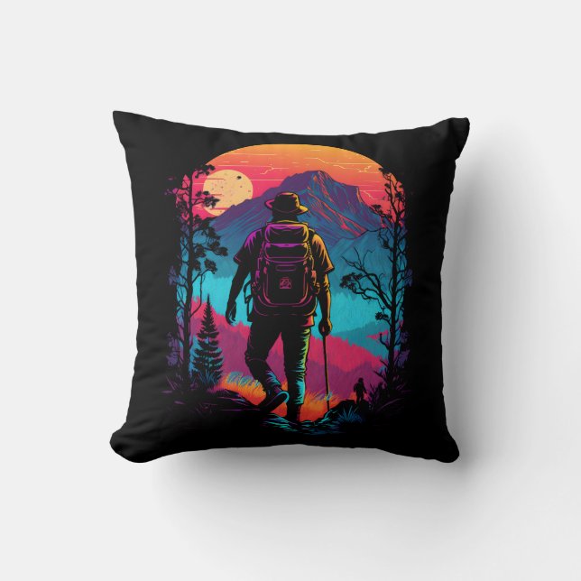 Coussin Hiking adventure (Recto)