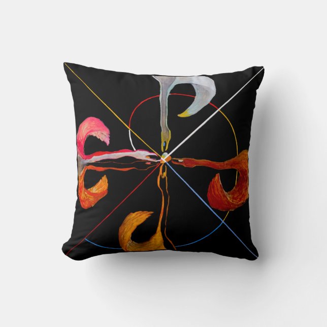 Coussin Hilma af Klint - Le Swan No 7 (Recto)