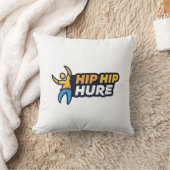 Coussin Hip Hip Hure ! Fêtons (Couverture)