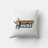Coussin Hip Hip Hure ! Fêtons (Verso)
