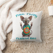 Coussin Hippie paisible Boho Kitten Vibes (Couverture)