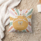 Coussin Hippie Retro les années 70 Sunshine Daisy Bébé sta (Couverture)