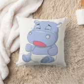 Coussin Hippo bébé pleurant (Couverture)