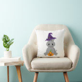 Coussin Hippo de vacances Sorcière d'Halloween Hippo (Chaise)