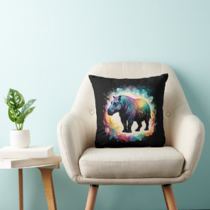 Coussin Hippo Spectral : Un Voyage Holographique