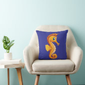 Coussin Hippocampe à long nez (Chaise)