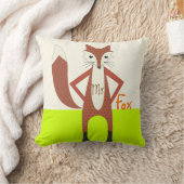 Coussin Hipster Forest Fox Baby Nursery (Couverture)