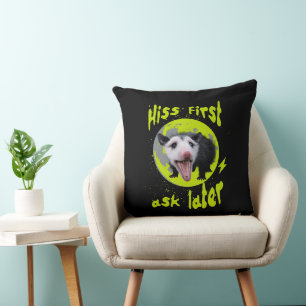 Coussin Hisser d'abord, demander plus tard Humour drôle de