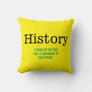 Coussin Histoire
