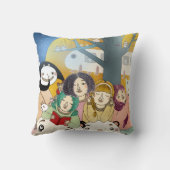 Coussin Histoire 2013 de temps de lit (Verso)