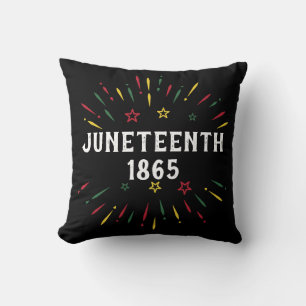 Coussin Histoire des Noirs Jumelage afro-américain 1865
