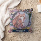 Coussin histoire magique chevaux (Couverture)