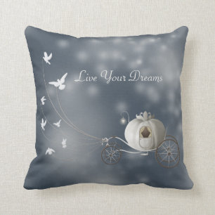 Coussin Histoire mignonne et fantaisie de Cendrillon