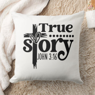 Coussin Histoire Véritable - Le plus grand amour