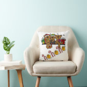 Coussin Ho Ho Ho Nounours (Chaise)