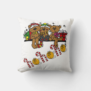 Coussin Ho Ho Ho Nounours