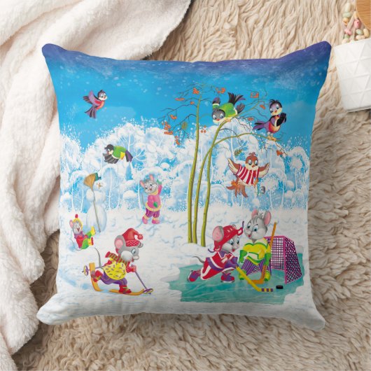 Coussin hockey (Couverture)