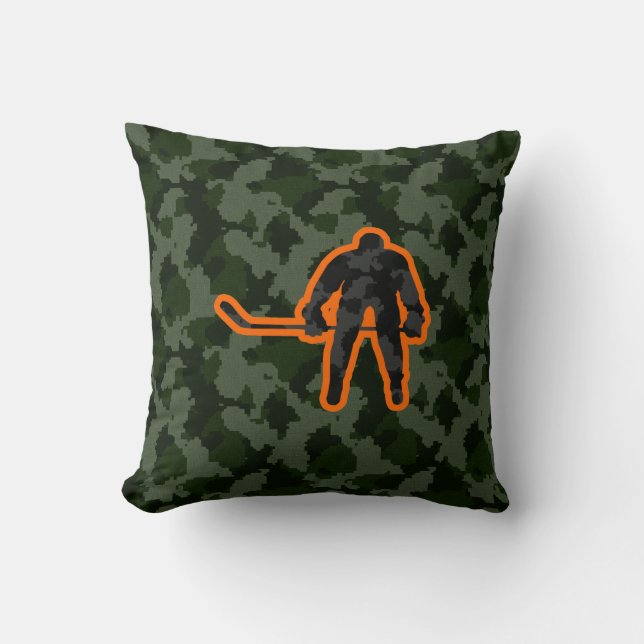 Coussin Hockey de Camo (Recto)