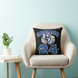 Coussin Hockey sur glace drôle Senior 2024