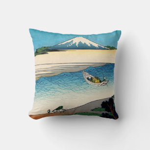 Coussin Hokusai - rivière Tama dans la province de Musashi