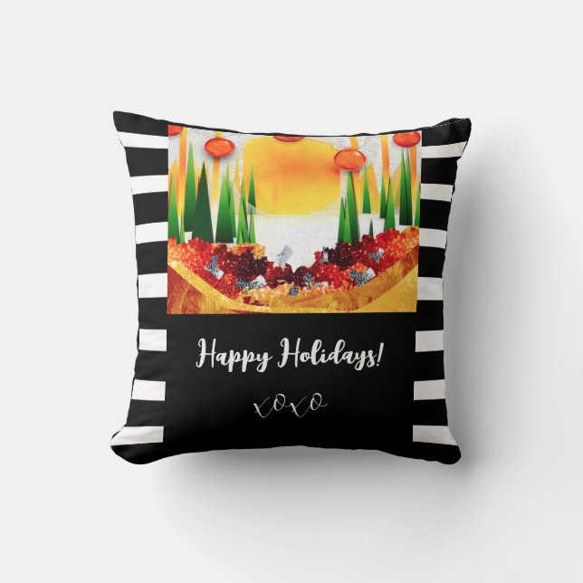 Coussin HOLIDAY Throw Pillow (Recto)