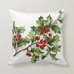 Coussin Holly Berries 001