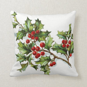 Coussin Holly Berries 002