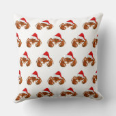 Coussin Homard Santa Claus maritime (Verso)