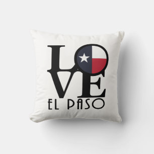Coussin HOME / LOVE El Paso Texas