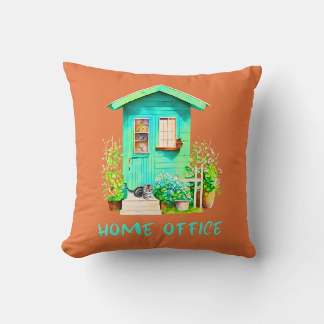 Coussin Home Office Garden Shed (Recto)
