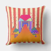 Coussin Home Red Stripes (Verso)