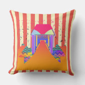 Coussin Home Red Stripes (Recto)