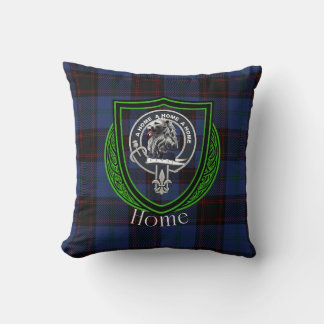 Coussin Home Scottish Clan Tartan & Crest