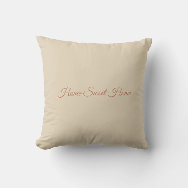 Coussin Home Sweet Home (Recto)