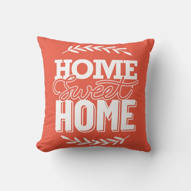 Coussin Home Sweet Home (Recto)