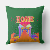 Coussin Home Sweet Home Dk Green (Verso)