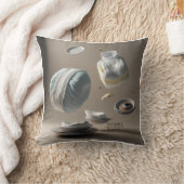 Coussin Hommage 3D de coeur : vu et célébré (Couverture)