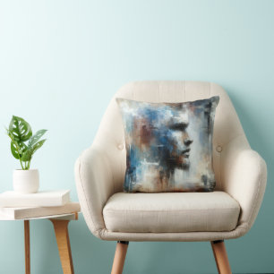 Coussin Homme avant-gardiste Abstrait