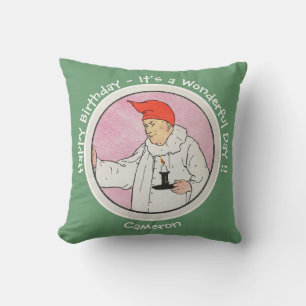 Coussin Homme dans la lune Mère Oie objets de fête d'anniv