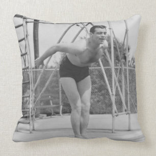 Coussin Homme sur le conseil de plongée