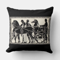 hommes et chevaux de la Rome antique