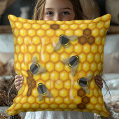 Coussin Honey Bee Hive Driving Honeycomb