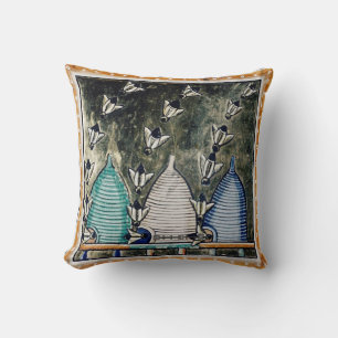 COUSSIN HONEY BEEES, BEE HIVE MÉDIÉVAL BEEKEEPER