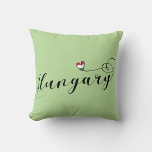 Coussin Hongrie Coeur, Hongrois