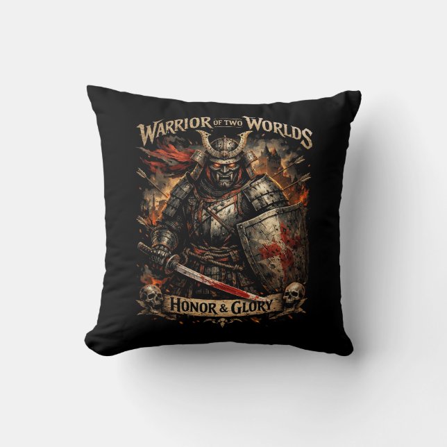 Coussin Honneur et Gloire (Recto)