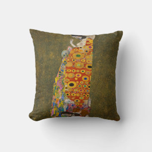 Coussin Hope II de Gustav Klimt, Art Nouveau vintage