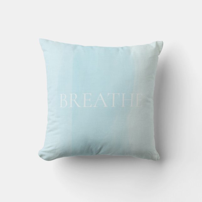 Coussin Horizon Douce Aquarelle (Recto)