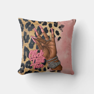 Coussin Horloge Ce Thé