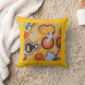 Coussin horloge jaune (Couverture)